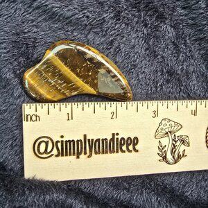 Tiger Eye Crystal Gua Sha face tool